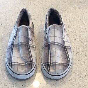 Bed Stu men’s Plaid Slip On Loafer